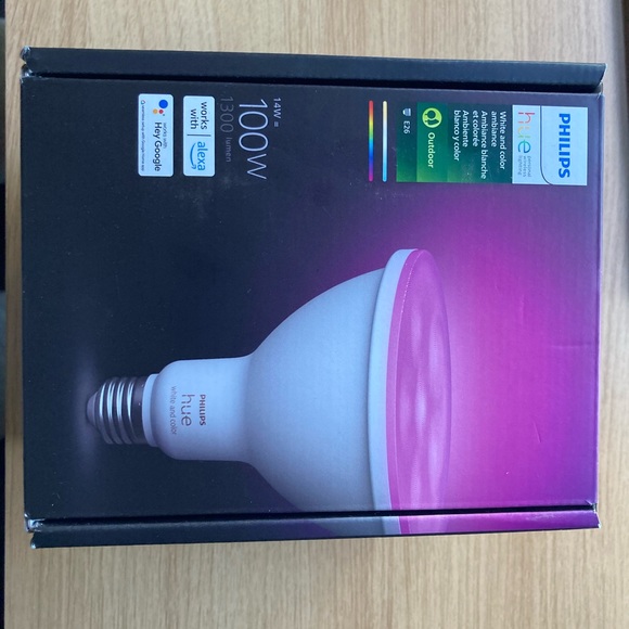 Philips Hue PAR38 100W Smart LED Bulb White and Color Ambiance 1300 Lumen 1-pack - Picture 3 of 5